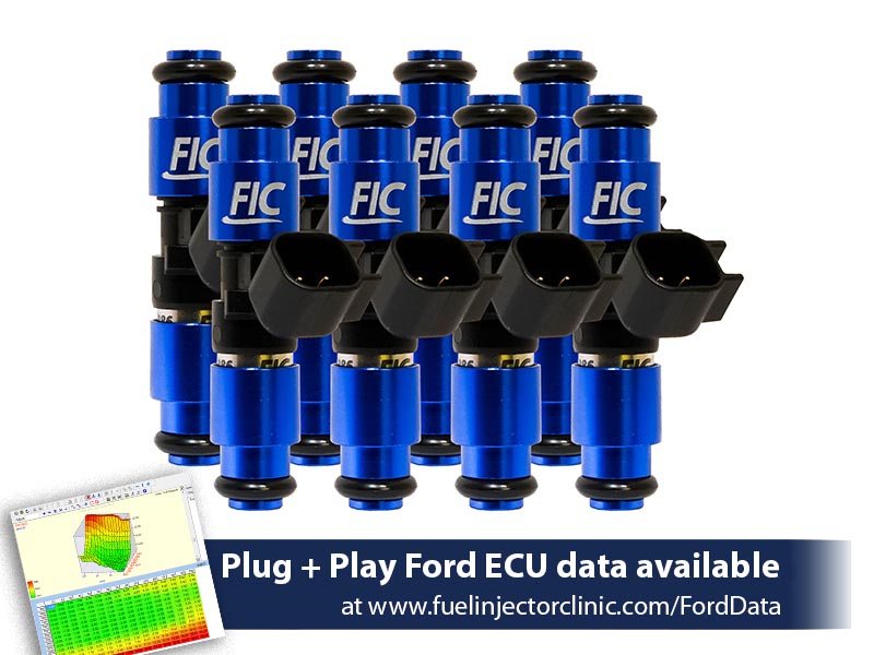 1650cc (180 lbs/hr at 58 PSI fuel pressure) FIC Fuel Injector Clinic I