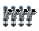Four Cylinder 365cc Custom Injector Set (isc-0365h-4)