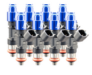 Eight Cylinder 365cc Custom Injector Set (isc-0365h-8)