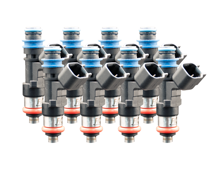 Eight Cylinder 525cc Custom Injector Set (isc-0525h-8)