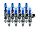 Eight Cylinder 525cc Custom Injector Set (isc-0525h-8)