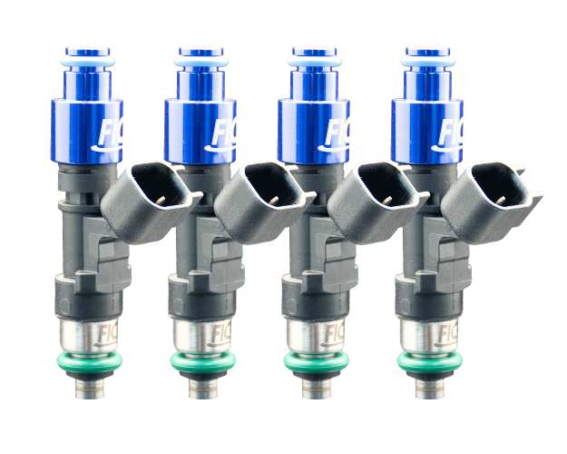 Four Cylinder 525cc Custom Injector Set (isc-0525h-4)