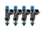 Four Cylinder 650cc Custom Injector Set (isc-0650h-4)