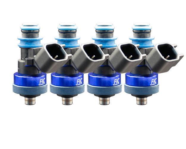Four Cylinder 0660cc Custom Injector Set (38mm height only) (isc-0660h-sp-4)