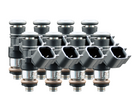 Eight Cylinder 0660cc Custom Injector Set (38mm height only) (isc-0660h-sp-8)
