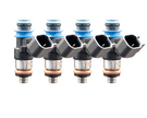 Four Cylinder 1000cc SHORT Custom Injector Set (isc-1000h-short-4)