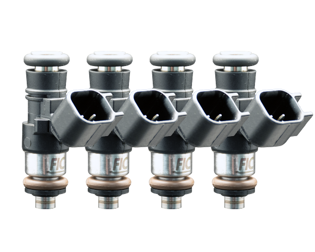 Four Cylinder 1000cc SHORT Custom Injector Set (isc-1000h-short-4)