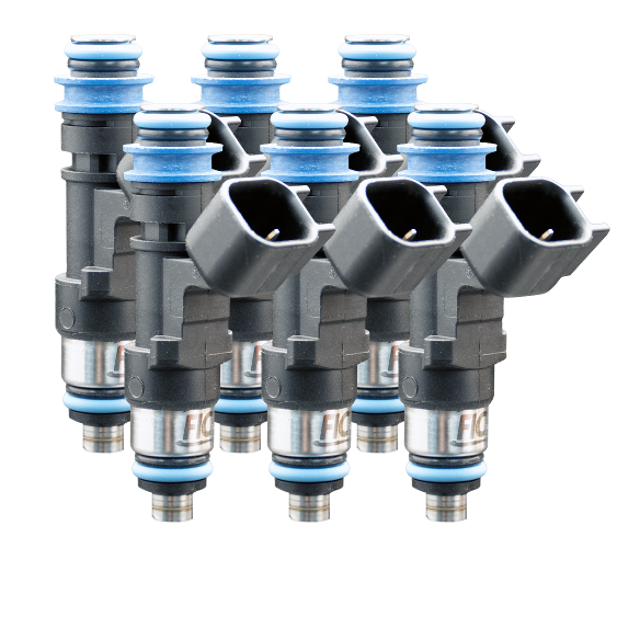 Six Cylinder 1000cc Custom Injector Set (isc-1000h-6)