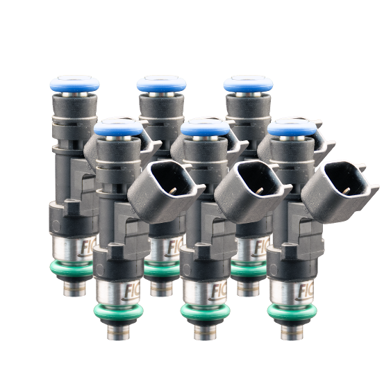Six Cylinder 1000cc Custom Injector Set (isc-1000h-6)