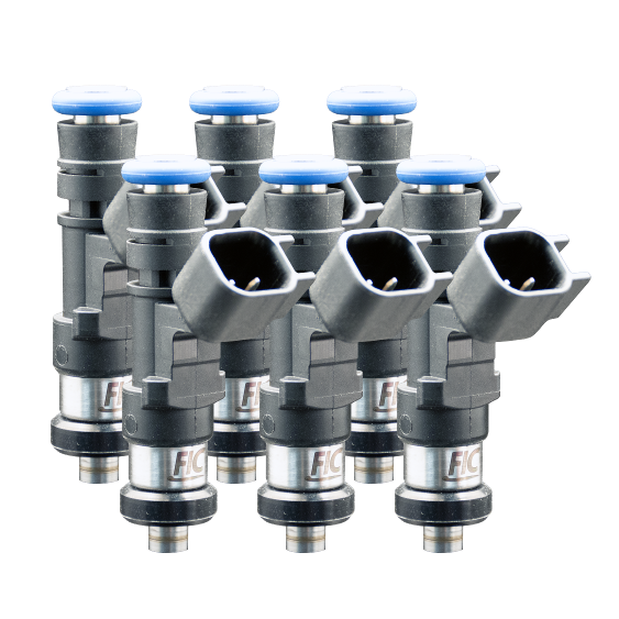 Six Cylinder 1000cc Custom Injector Set (isc-1000h-6)