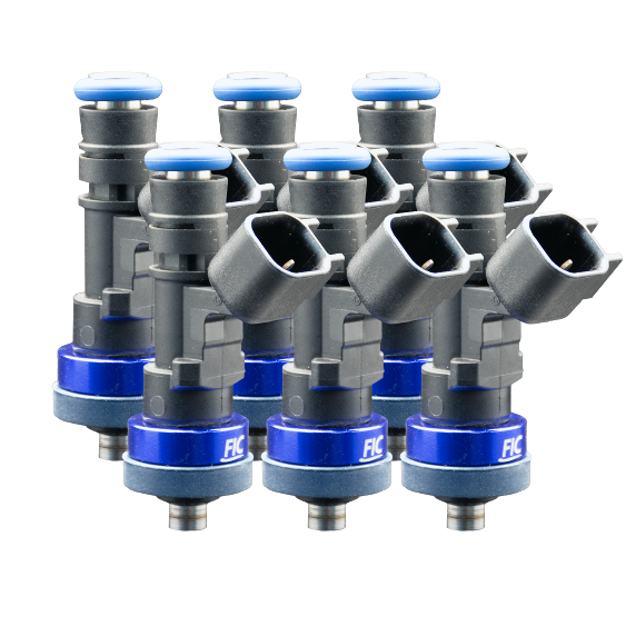 Six Cylinder 1000cc Custom Injector Set (isc-1000h-6)
