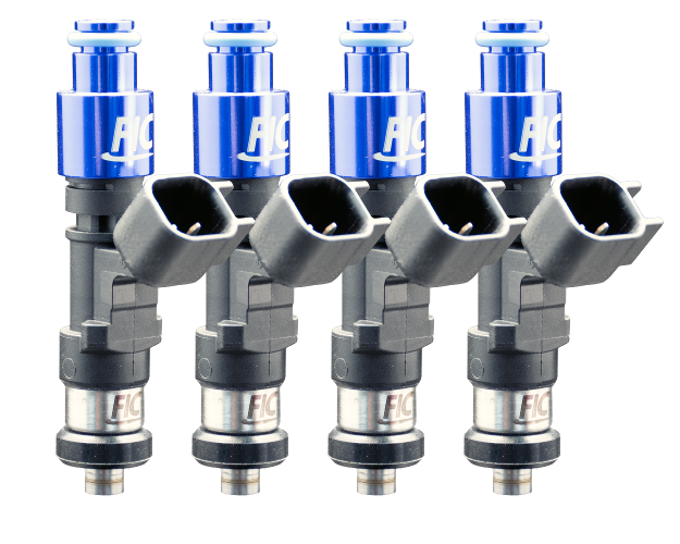 Four Cylinder 1000cc Custom Injector Set (isc-1000h-4)