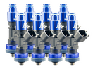 Eight Cylinder 1000cc Custom Injector Set (isc-1000h-8)