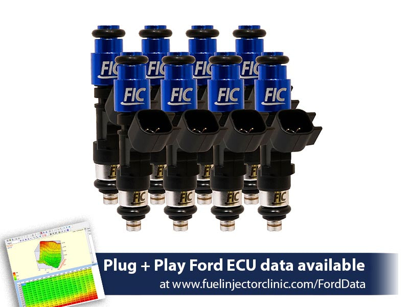1000cc (95 lbs/hr at 43.5 PSI fuel pressure) FIC Fuel Injector Clinic