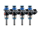 Four Cylinder 1200cc Custom Injector Set (isc-1200h-4)