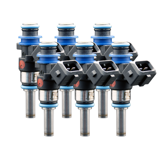 Six Cylinder 1200cc Custom Injector Set (isc-1200h-6)