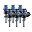 Six Cylinder 1200cc Custom Injector Set (isc-1200h-6)