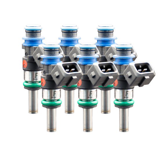 Six Cylinder 1200cc Custom Injector Set (isc-1200h-6)