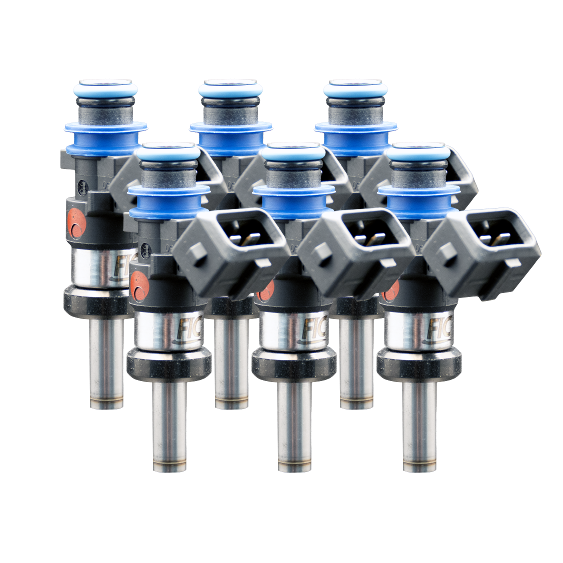 Six Cylinder 1200cc Custom Injector Set (isc-1200h-6)
