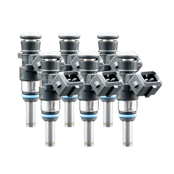 Six Cylinder 1200cc Custom Injector Set (isc-1200h-6)