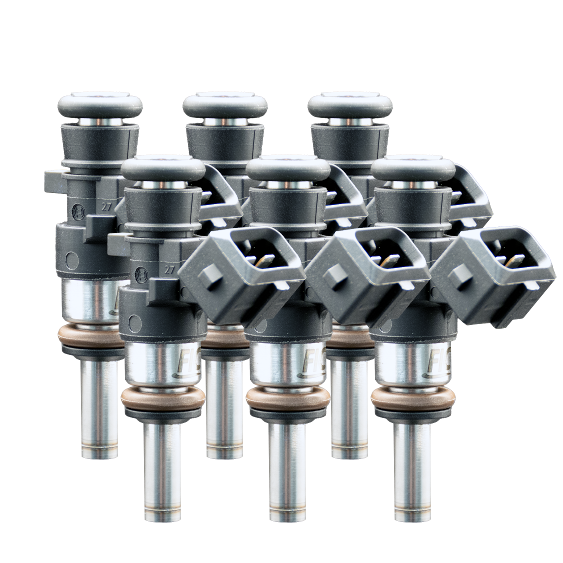 Six Cylinder 1200cc Custom Injector Set (isc-1200h-6)