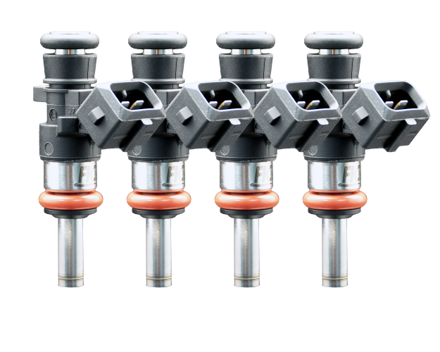 Four Cylinder 1200cc Custom Injector Set (isc-1200h-4)
