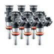 Six Cylinder 1200cc Custom Injector Set (isc-1200h-6)