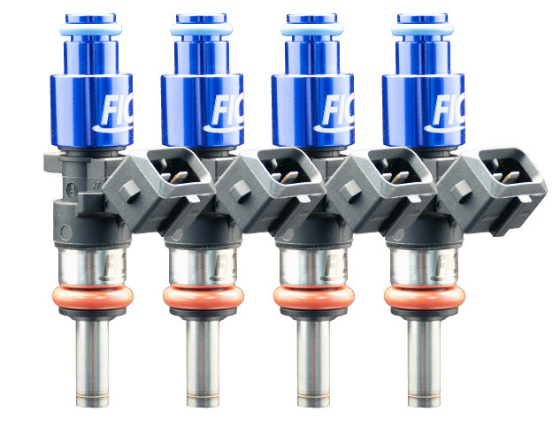 Four Cylinder 1200cc Custom Injector Set (isc-1200h-4)