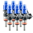 Six Cylinder 1200cc Custom Injector Set (isc-1200h-6)