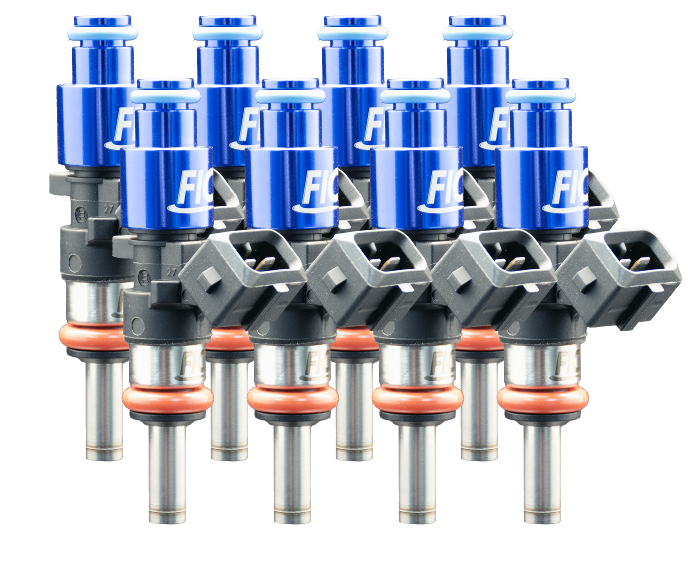 Eight Cylinder 1200cc Custom Injector Set (isc-1200h-8)