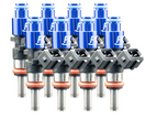 Eight Cylinder 1200cc Custom Injector Set (isc-1200h-8)