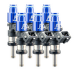 Six Cylinder 1200cc Custom Injector Set (isc-1200h-6)