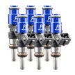 Six Cylinder 1200cc Custom Injector Set (isc-1200h-6)
