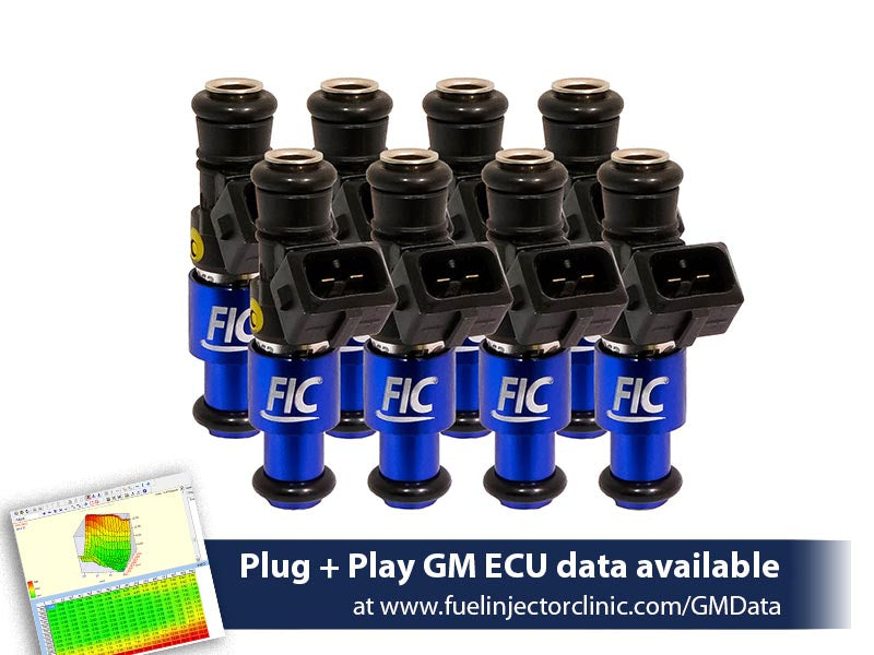 Psi Injection Module 1200cc (130 lbs/hr at OE 58 PSI fuel pressure) FIC Fuel Injector Clini ...