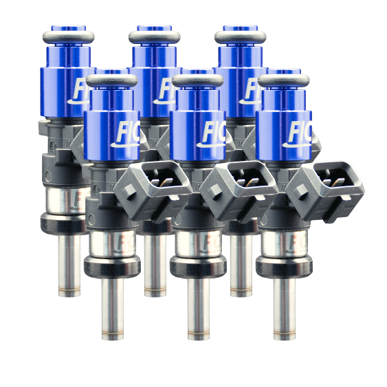Six Cylinder 1200cc Custom Injector Set (isc-1200h-6)