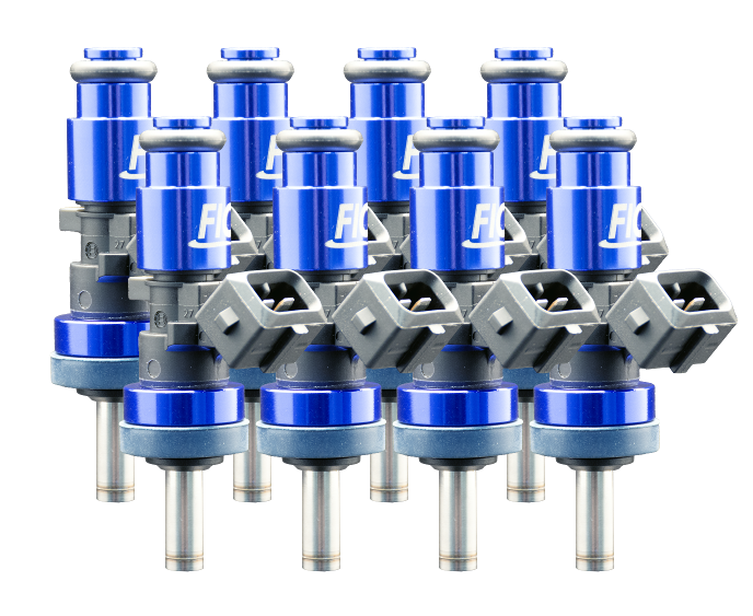 Eight Cylinder 1200cc Custom Injector Set (isc-1200h-8)