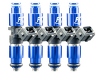 Four Cylinder 1200cc Custom Injector Set (isc-1200h-4)