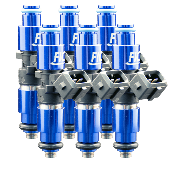 Six Cylinder 1200cc Custom Injector Set (isc-1200h-6)