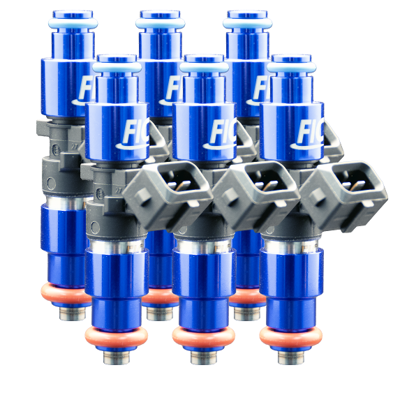 Six Cylinder 1200cc Custom Injector Set (isc-1200h-6)