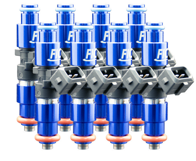 Eight Cylinder 1200cc Custom Injector Set (isc-1200h-8)