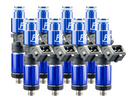 Eight Cylinder 1200cc Custom Injector Set (isc-1200h-8)