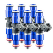 Six Cylinder 1200cc Custom Injector Set (isc-1200h-6)