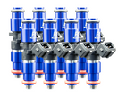 Eight Cylinder 1200cc Custom Injector Set (isc-1200h-8)