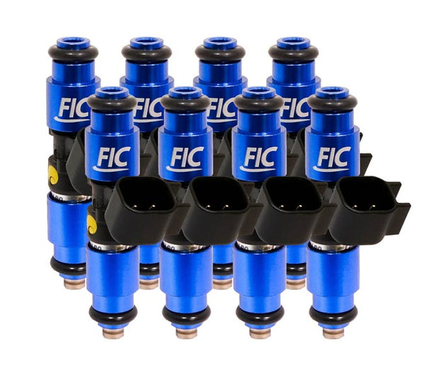 1440cc (160 lbs/hr at OE 58 PSI fuel pressure) FIC Fuel Injector Clinic Injector Set for Dodge 5.2L/5.9L (1994-1998) (High-Z) (IS154-1440H)