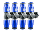 Four Cylinder 1650cc Custom Injector Set (isc-1650h-4)