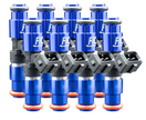 Eight Cylinder 1650cc Custom Injector Set (isc-1650h-8)