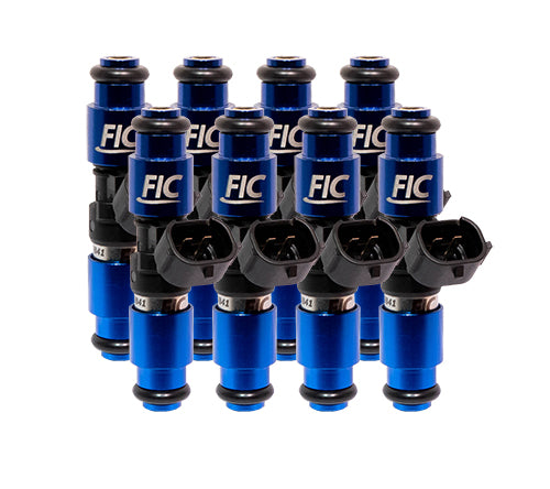 2150cc (240 lbs/hr at OE 58 PSI fuel pressure) FIC Fuel Injector Clinic Injector Set for Dodge 5.2L/5.9L (1994-1998) (High-Z)(IS154-2150H)