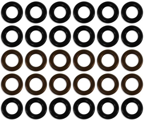 Universal seal kit for 6 cyl Fuel Injector Clinic injectors w/14mm seals (slk-univ-14mm-x-6)