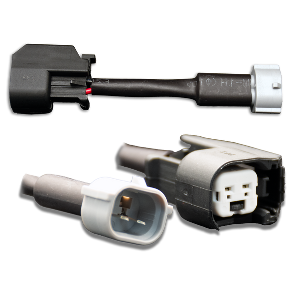 Set of 4 US Car/EV6 (female) to Denso (male) injector plug adaptors (padputod4s)