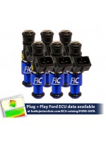 1200cc (110 lbs/hr at 43.5 PSI fuel pressure) FIC Fuel  Injector Clinic Injector Set for Ford Falcon XR6T (FG)